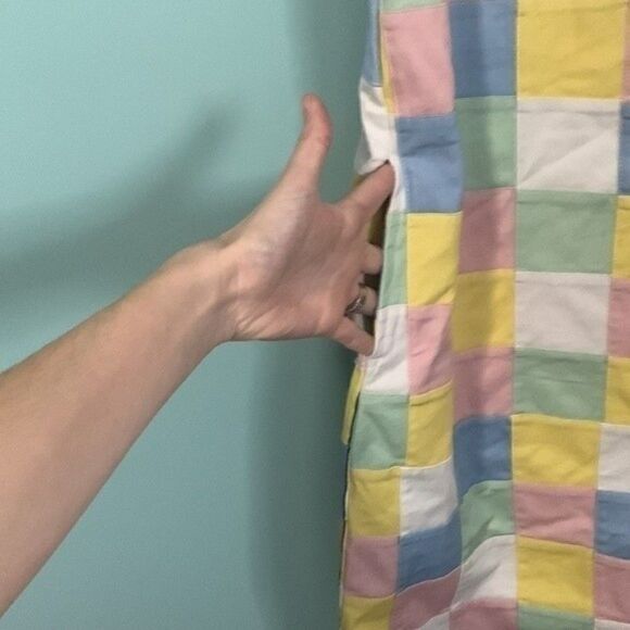 Kiel James Patrick Caddyshack Patchwork Shift Preproduction SAMPLE - Picture 5 of 9